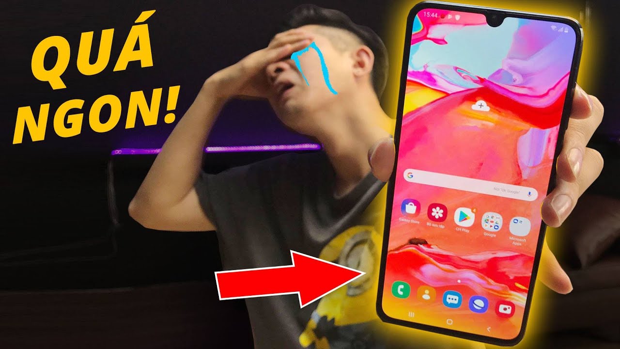 TRÊN TAY GALAXY A70: QUÁ NGON NHƯNG...