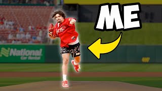 How I Threw an MLB First Pitch…