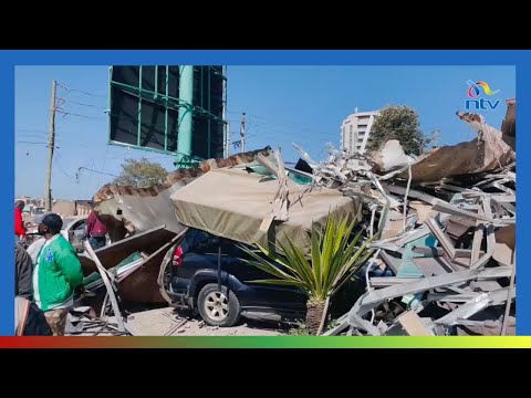 Property worth millions owned by Governor Wamatangi destroyed in demolition exercise in Nairobi