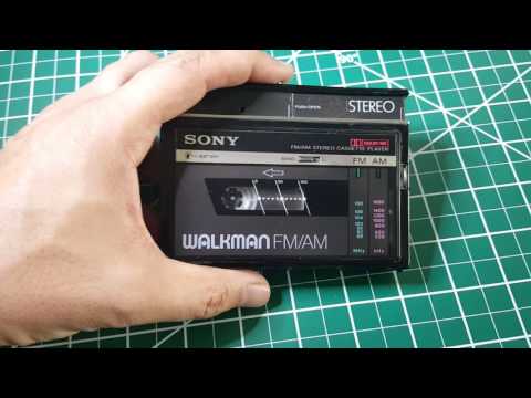 Sony Cassette Walkman Player WM-F10 II Stereo Portable FM/AM Radio Japan Black On eBay for sale