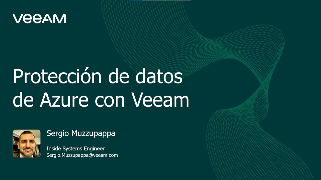 Demostración de producto: Backup nativo en Azure con Veeam video