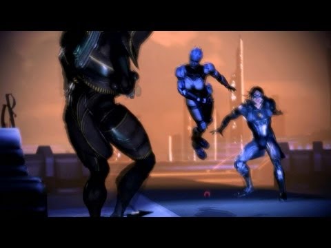 Mass Effect 3 walkthrough part 80 - Thessia Kai Leng boss fight