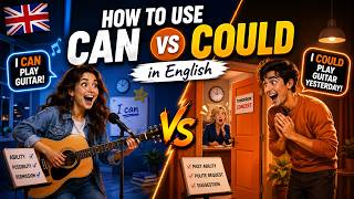 📚 Learn the Difference Between Can and Could | Easy English Podcast for Beginners