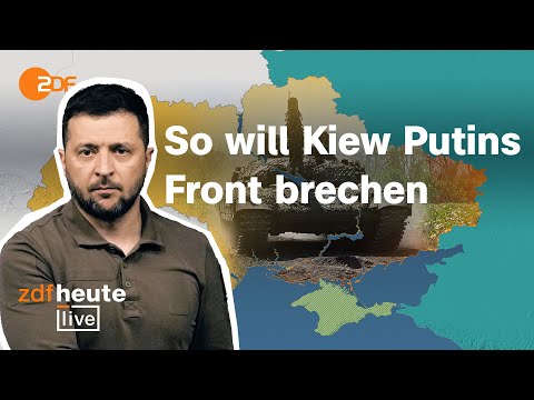Video Thumbnail: Ukrainischer Verteidigungsberater zu Gegenoffensive und NATO-Beitritt | ZDFheute live