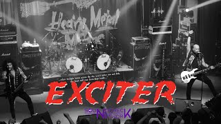 EXCITER &quot;Pounding Metal&quot; live in Athens (Day 1 - Up The Hammers 2023)