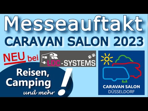 CARAVAN SALON 2023 | Messeauftakt | Harry Wijnvoord am Glücksrad | NEUHEIT bei Lucky Dog Camper