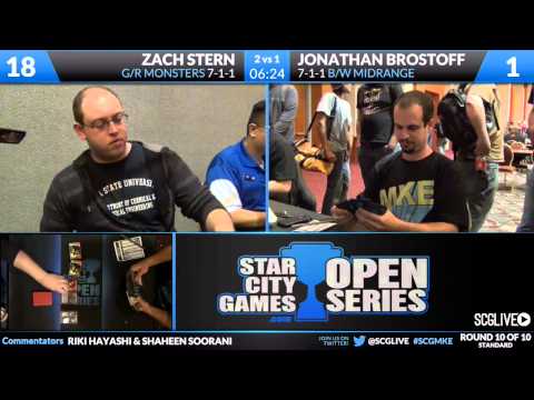 SCGMKE - Standard - Round 10b - Zach Stern vs Jonathan Brostoff