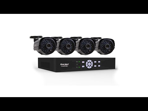SmartBridge Series 4 Channel Full D1 DVR 500GB Surveillance System with 4 Cameras (DCAD4405-700)