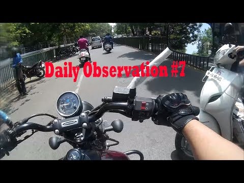 Daily Observations #7 | Idiot Drivers Never Learn | Middle Finger Salute | Avenger 150