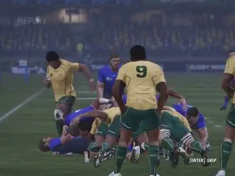 Virtual Rugby World Cup 2011 - Ep #33 - Semi-final #1