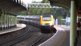 preview picture of video 'HST pulling into Kettering'