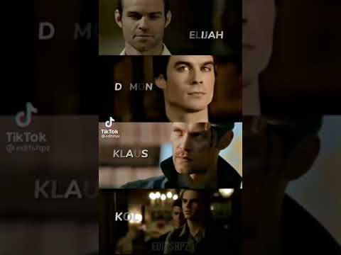 Elijah × Damon × Klaus × Kol