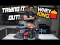 TRYING OUT NEW SUPPLEMENTS | LEG DAY WORKOUT | WHEY KING SUPPLEMENTS