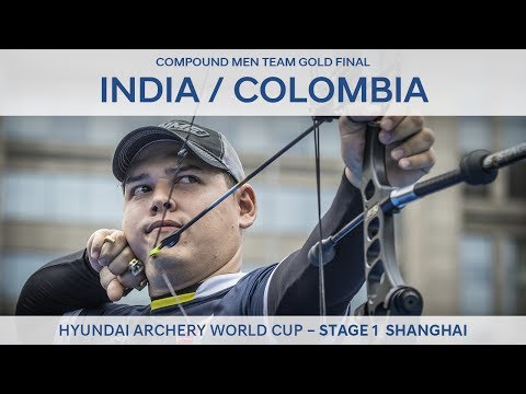 India v Colombia – Compound Men Team Gold Final | Shanghai 2017