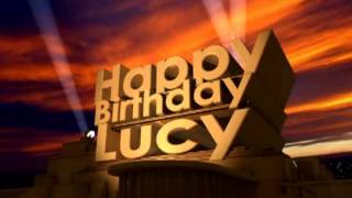 Happy Birthday Lucy