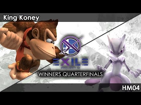 Project M:  SMT | King Koney (DK) V RVM | HM04 (Mewtwo) - Exile 74 Tournament SSBPM