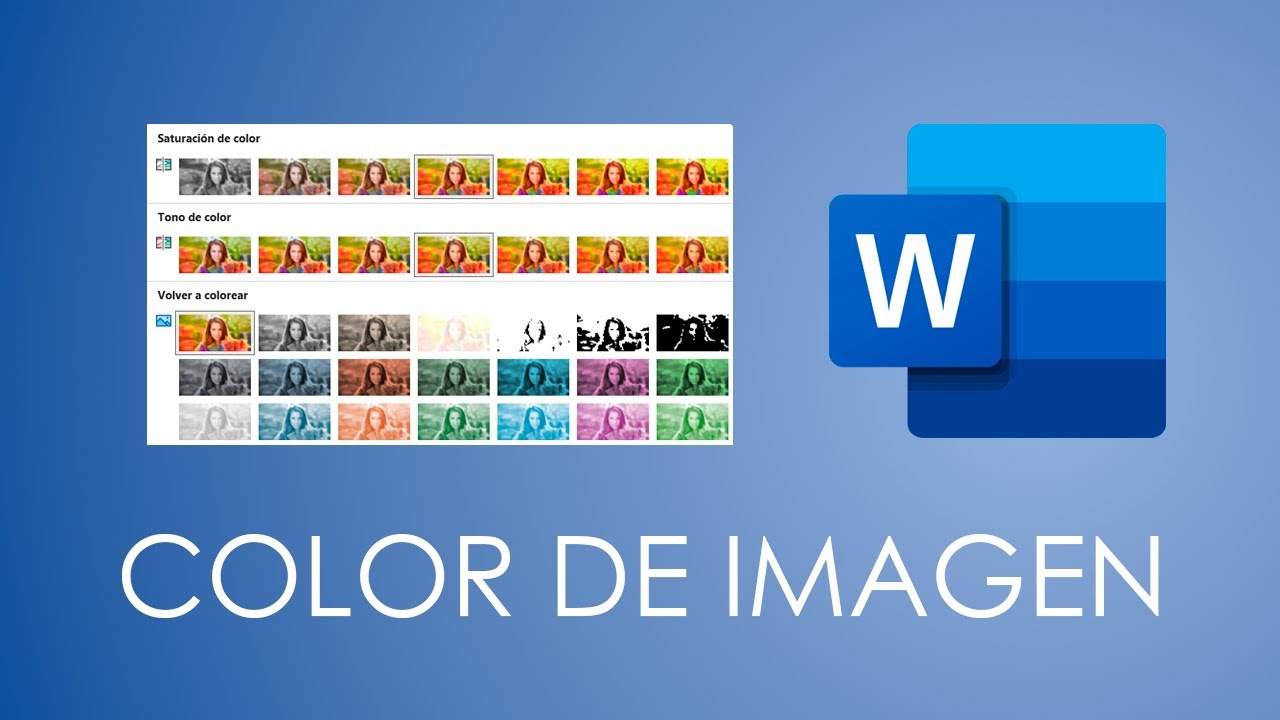 Ajuste de Color de una imagen en Word