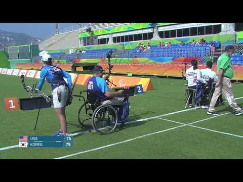 Compound Open Mixed Team - USA v Republic of Korea - Rio 2016 Paralympics