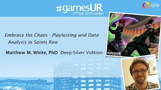 Playtesting and Data Analysis in Saints Row