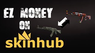 CS:GO Gambling on Skinhub - 9% upgrade