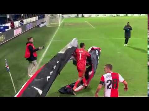 Spandoek en eerbetoon voor Carlo de Leeuw