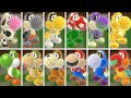 Yoshi S Woolly World All Costumes All Amiibo Outfits