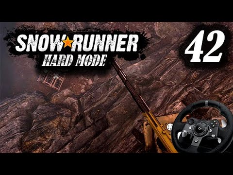 SnowRunner - Hard Mode - Hanging Off The Edge - Episode 42