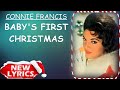 Connie Francis - Baby's First Christmas (Lyrics) | Christmas Songs Lyrics