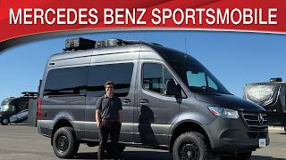 A preview image of the linked video showcasing 2021 Mercedes Benz Sportsmobile