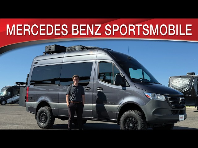 Preview image of Mercedes Benz Sportsmobile 4X4 Custom Sprinter Van youtube video