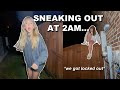My Sister And I ATTEMPT To Sneak Out At 2am