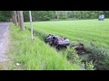 Auto in de sloot in Lieshout