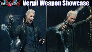 DMC 5 Vergil Weapon Showcase / Vergil envies Dante