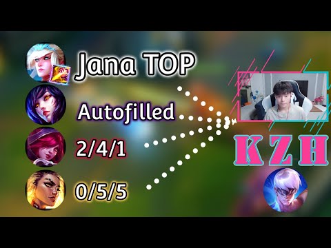When KZH got a Jana TOP.. - [KZH] Chinese Rank1 Lee Sin Guide Jungle ss12 - League of Legends