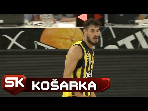 Neverovatan Koš Nikole Kalinića na Meču Fenerbahče - Partizan | SPORT KLUB Košarka