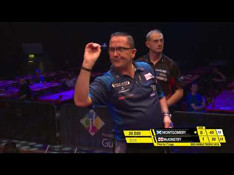 Montgomery vs McKinstry Darts World Trophy 2018 Quarter Final