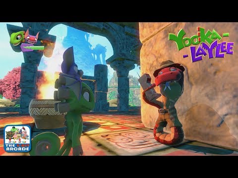 Yooka-Laylee - Stepping into Trowzer's Office (XB1 Gameplay)