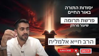 הרב חייא אלמליח פרשת השבוע תרומה שיעור מרתק על האור החיים | 🔴 שידור חי (הרב מיכאל לסרי) - התמונה מוצגת ישירות מתוך אתר האינטרנט יוטיוב. זכויות היוצרים בתמונה שייכות ליוצרה. קישור קרדיט למקור התוכן נמצא בתוך דף הסרטון