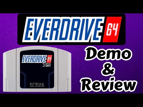 EVERDRIVE 64 N64 Video Game Cartridge - Demo & Review - Play Every N64 Game From 1 Cartridge