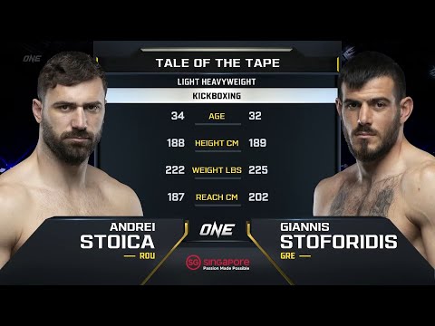 Andrei Stoica vs Giannis Stoforidis full fight