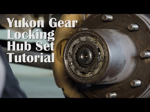 Yukon Gear Locking Hub Set Installation Tutorial