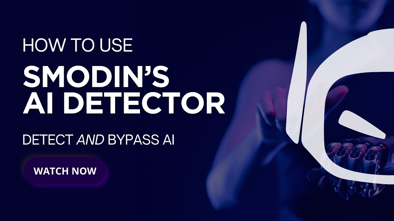 How To Use Smodin’s AI Detector | Detect AND Bypass AI video thumbnail