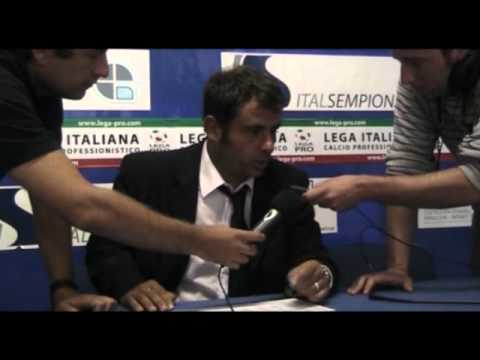 Intervista a Ninni Corda (LEGA PRO 2012/2013, 1^ Giornata: Pro Patria - Savona 0-2)
