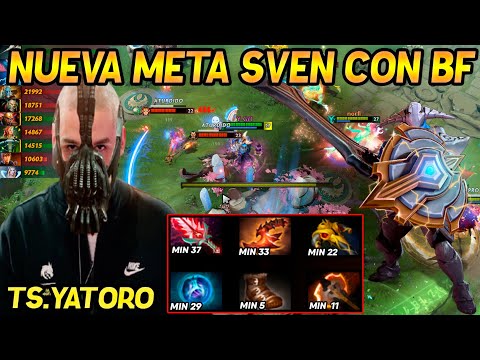 😱¡ SVEN CON BF ! YATORO INVENTA NUEVA BUILD! - PARTIDA CARDIACA! - YATORO SVEN GAMEPLAY