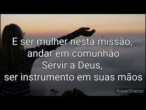 missão mulher playback com letra