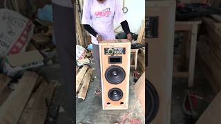 Home-made DJ speaker #dj #short #shorts #hiphop #music #youtubeshorts