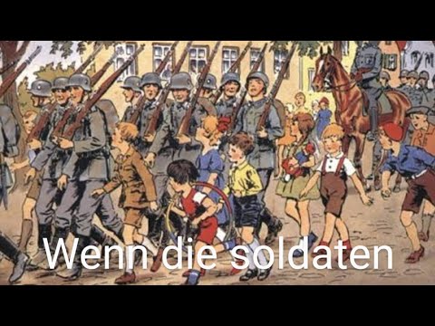 【ドイツ軍歌】Wenn die soldaten (兵士達が歩む時) ※日本語字幕