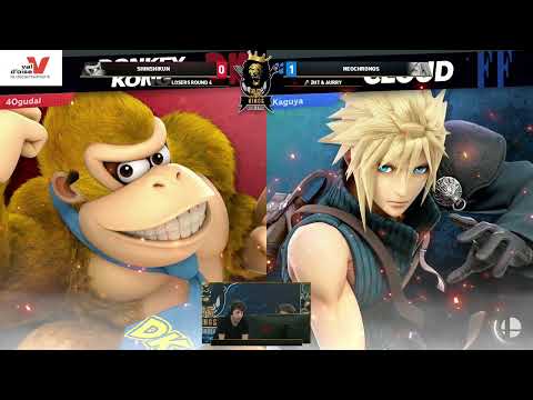 95 KOF 2 Loosers TOP 64 Qualifier - Shinshikun (Donkey Kong) Vs. NeoChronos (Cloud)