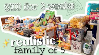 Walmart Family Grocery Haul January 2023 | Family of 5