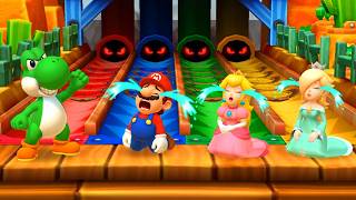 【マリオパーティスターラッシュ】全ミニゲーム！ヨッシーはマリオとプリンセスたちに勝てるのか?